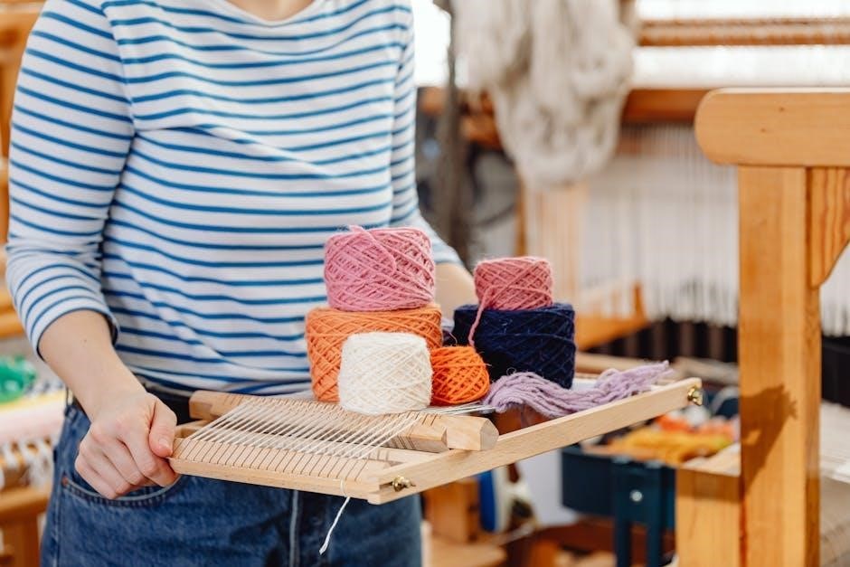 free loom knitting patterns pdf