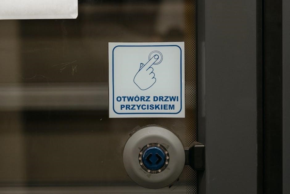 fire alarm manual call point sign
